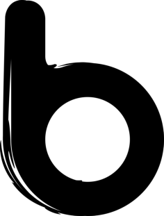 Badoo Sketched Logo Outline Icon Svg Set, Free Vectors File